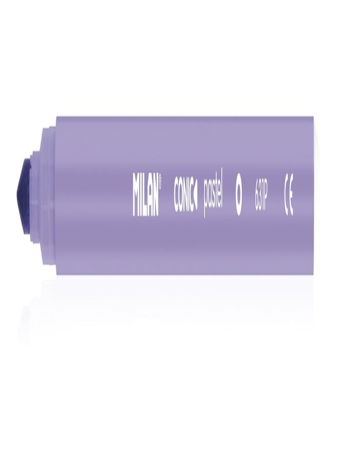 MILAN Box of 8 Pastel Tapered Tip Pens - Image 3